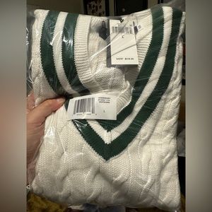 Cable-Knit Cotton Cricket Sweater from Ralph Lauren